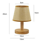 LED Tischlampe Retro Japanisch Stil Schlafzimmer Nachtlicht Deko - flohmarkt-deutschland.shop