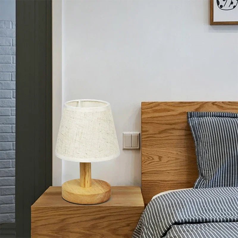 LED Tischlampe Retro Japanisch Stil Schlafzimmer Nachtlicht Deko - flohmarkt-deutschland.shop