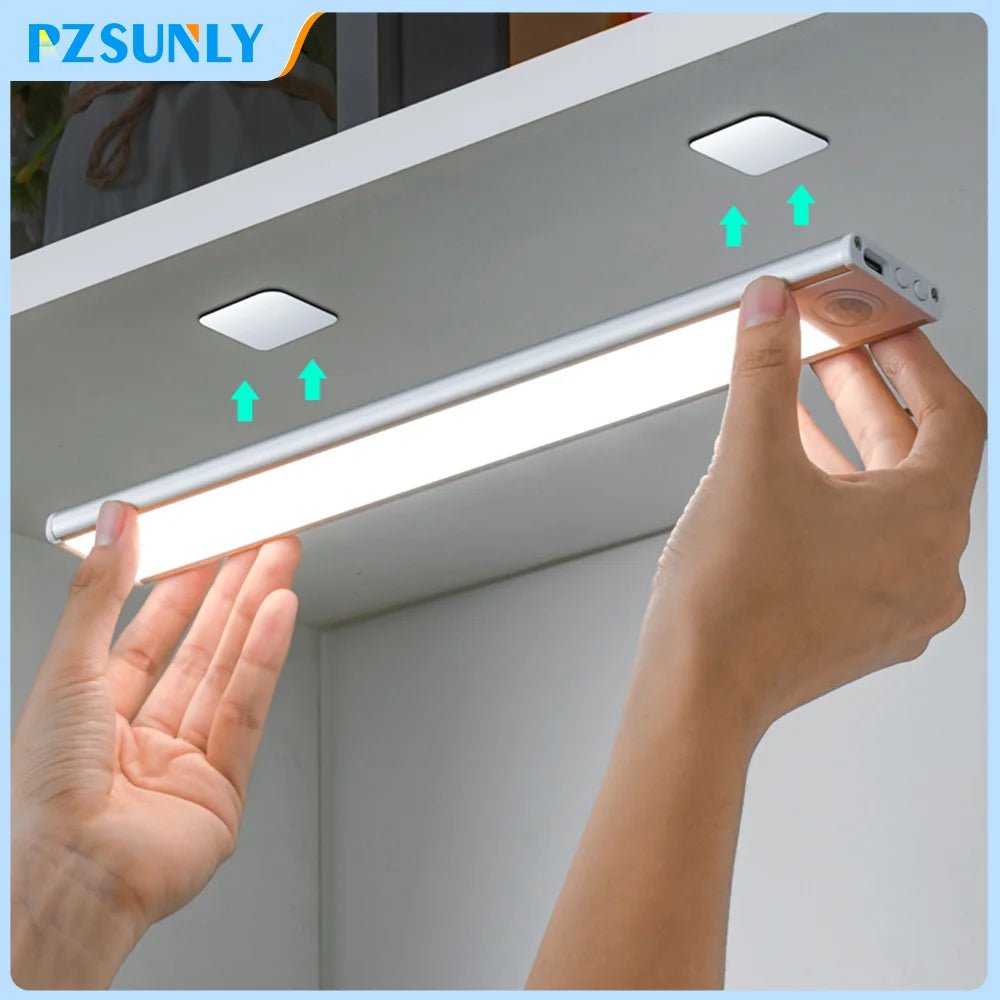 LED Unterbauleuchte Bewegungssensor USB Kleiderschrank Küche innen - flohmarkt-deutschland.shop