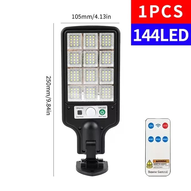 LED/COB-Solar-Bewegungsmelder-Licht, 3 Helligkeitsmodi, Außenwandleuchte für Haustür, Hof, Weg, Carport, Plantation, Skisort - flohmarkt-deutschland.shop