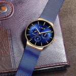 LIGE Neue Mode Frau Uhr Elegante Luxus Einfache Ultra-dünne Mesh Stahl Gürtel Quarz Damen Uhren Wasserdicht Casual Datum uhr - flohmarkt-deutschland.shop