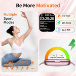 LIGE Smart Uhr Frauen Full Touch Benutzerdefinierte Zifferblatt Herzfrequenz Schlaf Monitor Wasserdichte Uhren Sport Fitness Smartwatch Dame Armband - flohmarkt-deutschland.shop