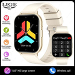 LIGE Smart Uhr Frauen Full Touch Benutzerdefinierte Zifferblatt Herzfrequenz Schlaf Monitor Wasserdichte Uhren Sport Fitness Smartwatch Dame Armband - flohmarkt-deutschland.shop
