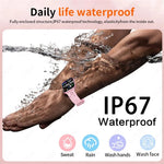 LIGE Smart Uhr Frauen Full Touch Benutzerdefinierte Zifferblatt Herzfrequenz Schlaf Monitor Wasserdichte Uhren Sport Fitness Smartwatch Dame Armband - flohmarkt-deutschland.shop