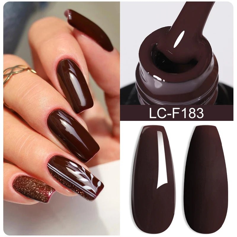 LILYCUTE Gold Aurora Glitter Gel Nagellack Frühling Nude Farbe Langlebig Französisch Für Maniküre Soak Off Nail art UV Gel Lack - flohmarkt-deutschland.shop