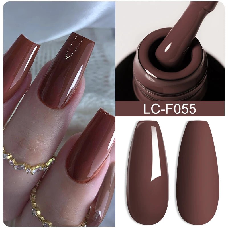 LILYCUTE Gold Aurora Glitter Gel Nagellack Frühling Nude Farbe Langlebig Französisch Für Maniküre Soak Off Nail art UV Gel Lack - flohmarkt-deutschland.shop