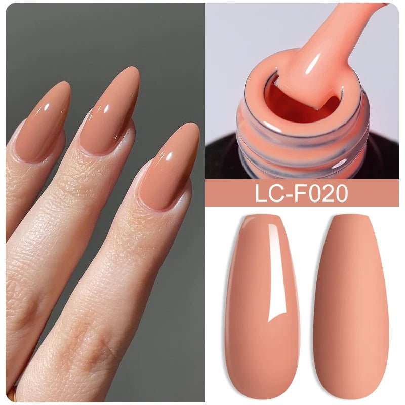 LILYCUTE Gold Aurora Glitter Gel Nagellack Frühling Nude Farbe Langlebig Französisch Für Maniküre Soak Off Nail art UV Gel Lack - flohmarkt-deutschland.shop
