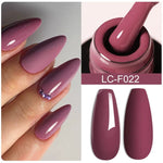 LILYCUTE Gold Aurora Glitter Gel Nagellack Frühling Nude Farbe Langlebig Französisch Für Maniküre Soak Off Nail art UV Gel Lack - flohmarkt-deutschland.shop