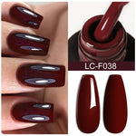 LILYCUTE Gold Aurora Glitter Gel Nagellack Frühling Nude Farbe Langlebig Französisch Für Maniküre Soak Off Nail art UV Gel Lack - flohmarkt-deutschland.shop