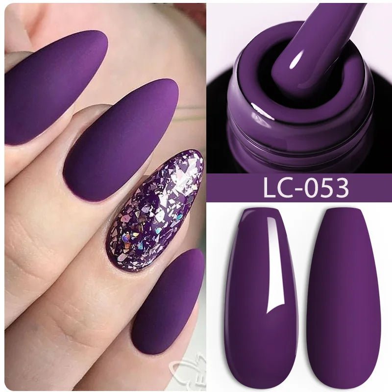 LILYCUTE Gold Aurora Glitter Gel Nagellack Frühling Nude Farbe Langlebig Französisch Für Maniküre Soak Off Nail art UV Gel Lack - flohmarkt-deutschland.shop