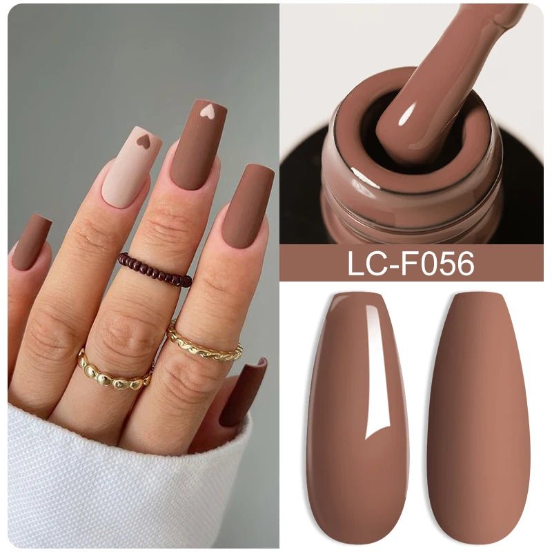 LILYCUTE Gold Aurora Glitter Gel Nagellack Frühling Nude Farbe Langlebig Französisch Für Maniküre Soak Off Nail art UV Gel Lack - flohmarkt-deutschland.shop
