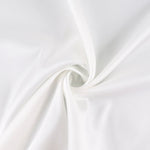 Linad Elegante Weiße Spitzenbluse mit Trompetenärmeln für Damen 2026 Vintage Satin Asymmetrische Hemden Lässige O-Ausschnitt Pullover Tops - flohmarkt-deutschland.shop