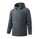 LNGXO Wasserdichte Wanderjacke Für Herren Und Damen - Sonnenschutz Winddicht Leicht Unisex Für Camping Und Klettern - flohmarkt-deutschland.shop