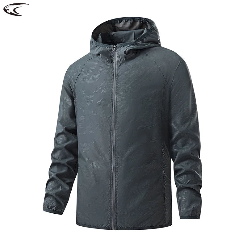 LNGXO Wasserdichte Wanderjacke Für Herren Und Damen - Sonnenschutz Winddicht Leicht Unisex Für Camping Und Klettern - flohmarkt-deutschland.shop