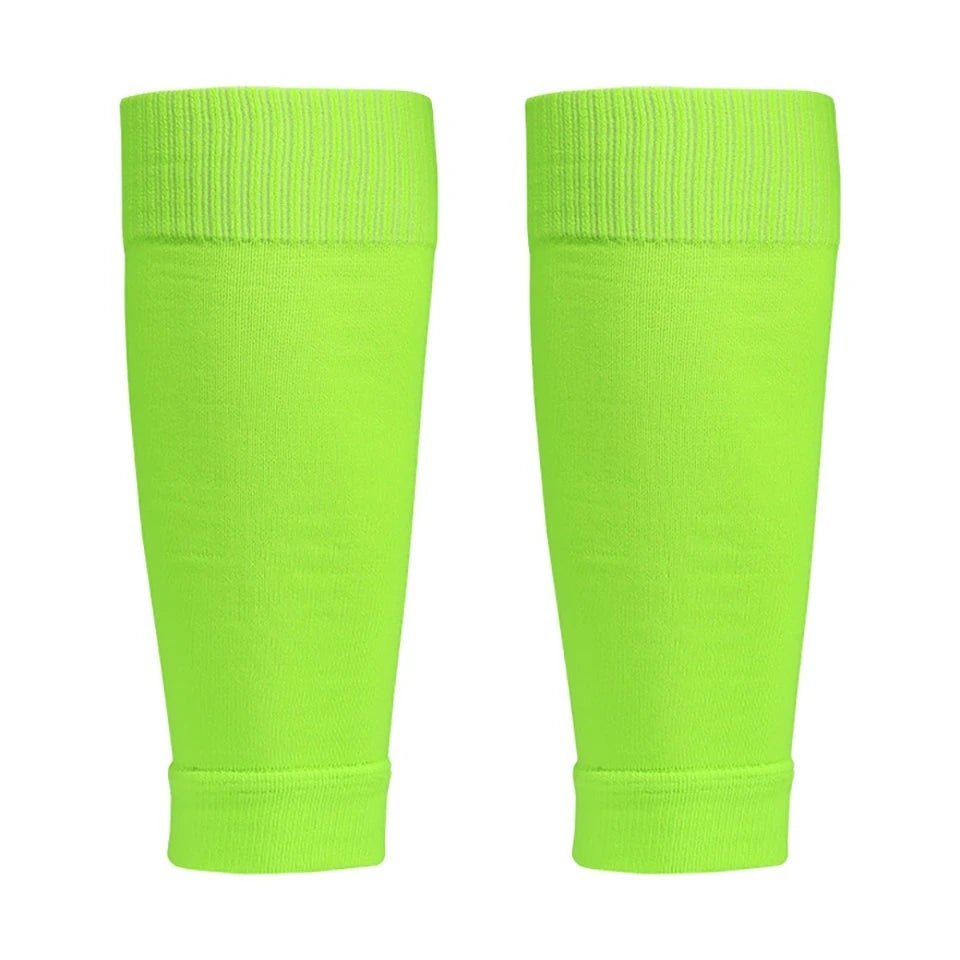 Loogdeel 1 Pair Football Socks Soccer Leg Brace Sleeves Breathable Sport Sock Adult Kids Shin Guards Calf Protection Leg Cover - flohmarkt-deutschland.shop