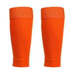Loogdeel 1 Pair Football Socks Soccer Leg Brace Sleeves Breathable Sport Sock Adult Kids Shin Guards Calf Protection Leg Cover - flohmarkt-deutschland.shop