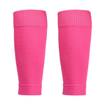 Loogdeel 1 Pair Football Socks Soccer Leg Brace Sleeves Breathable Sport Sock Adult Kids Shin Guards Calf Protection Leg Cover - flohmarkt-deutschland.shop