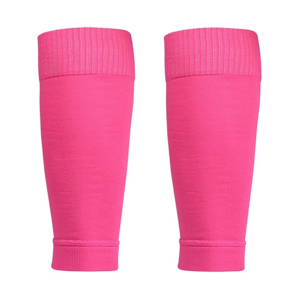 Loogdeel 1 Pair Football Socks Soccer Leg Brace Sleeves Breathable Sport Sock Adult Kids Shin Guards Calf Protection Leg Cover - flohmarkt-deutschland.shop