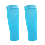 Loogdeel 1 Pair Football Socks Soccer Leg Brace Sleeves Breathable Sport Sock Adult Kids Shin Guards Calf Protection Leg Cover - flohmarkt-deutschland.shop