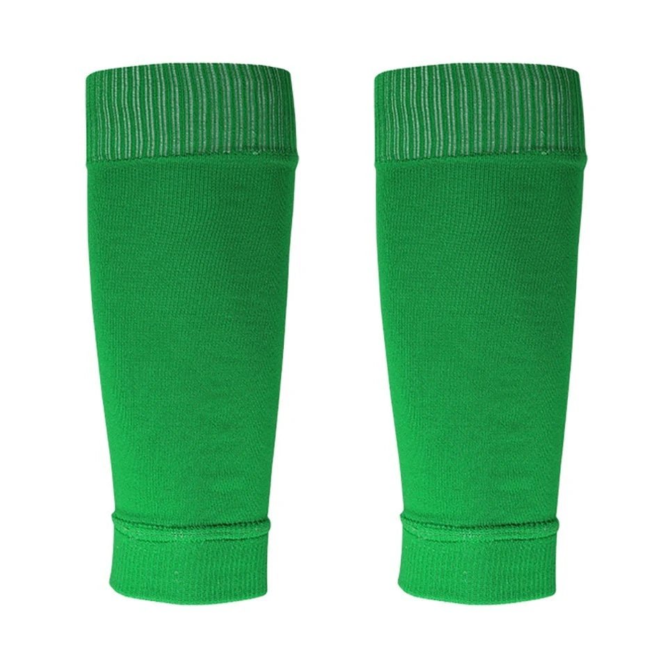Loogdeel 1 Pair Football Socks Soccer Leg Brace Sleeves Breathable Sport Sock Adult Kids Shin Guards Calf Protection Leg Cover - flohmarkt-deutschland.shop