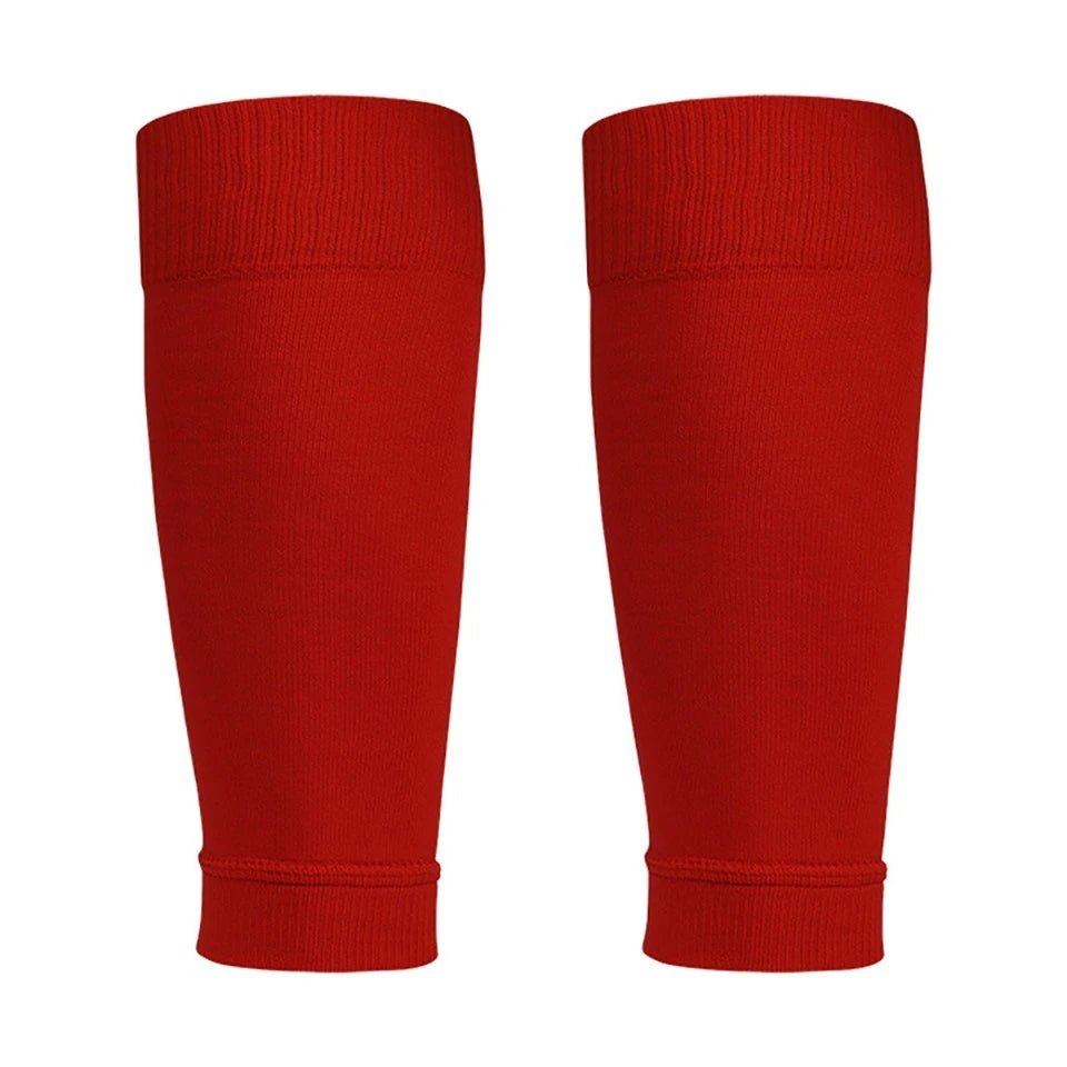 Loogdeel 1 Pair Football Socks Soccer Leg Brace Sleeves Breathable Sport Sock Adult Kids Shin Guards Calf Protection Leg Cover - flohmarkt-deutschland.shop