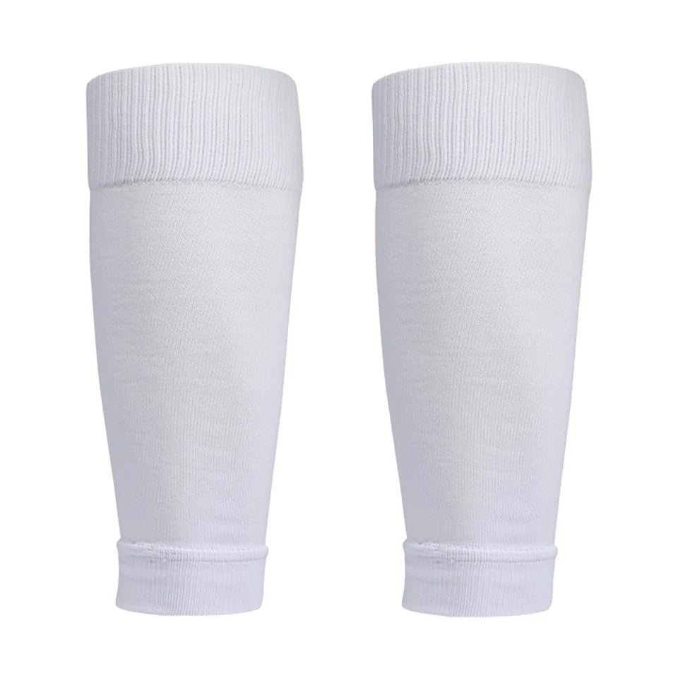Loogdeel 1 Pair Football Socks Soccer Leg Brace Sleeves Breathable Sport Sock Adult Kids Shin Guards Calf Protection Leg Cover - flohmarkt-deutschland.shop