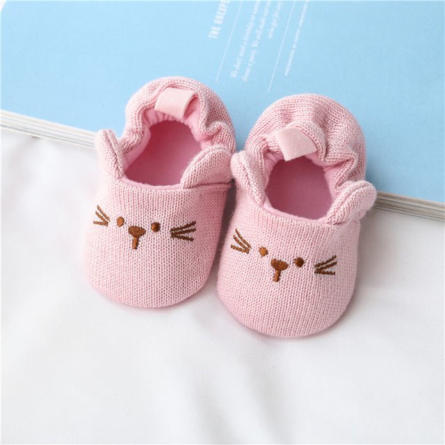 LoomKids Strick Woll Babyschuhe Jungen Und Mädchen - Weiche Flexible Sohlen Für Natürliche Bewegungen - flohmarkt-deutschland.shop
