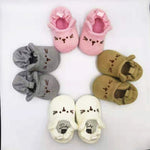 LoomKids Strick Woll Babyschuhe Jungen Und Mädchen - Weiche Flexible Sohlen Für Natürliche Bewegungen - flohmarkt-deutschland.shop