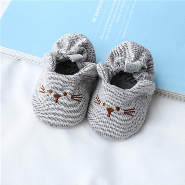 LoomKids Strick Woll Babyschuhe Jungen Und Mädchen - Weiche Flexible Sohlen Für Natürliche Bewegungen - flohmarkt-deutschland.shop