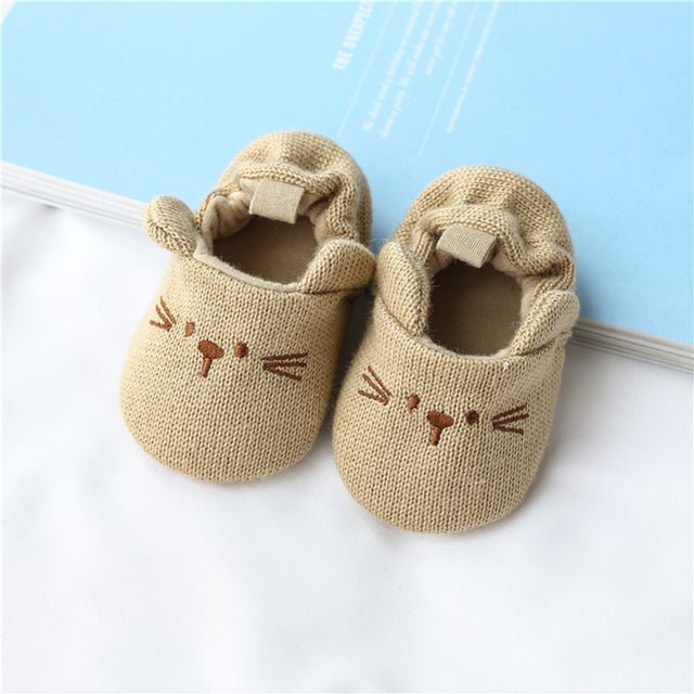 LoomKids Strick Woll Babyschuhe Jungen Und Mädchen - Weiche Flexible Sohlen Für Natürliche Bewegungen - flohmarkt-deutschland.shop
