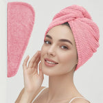 LunaLuxe Texturierte Haarkappe - Schonendes Trocknen Hohe Saugfähigkeit Und Sanfter Tragekomfort Für Frauen - flohmarkt-deutschland.shop