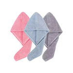 LunaLuxe Texturierte Haarkappe - Schonendes Trocknen Hohe Saugfähigkeit Und Sanfter Tragekomfort Für Frauen - flohmarkt-deutschland.shop