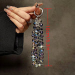 Luxury Sparkling Diamond Crystal Bead Wrist Strap Portable Chain Short Hanging Phone Charm Clip For Universal Use On Phone Cases - flohmarkt-deutschland.shop