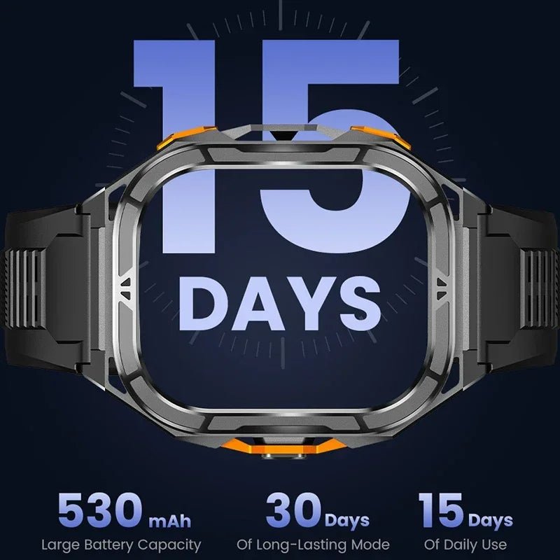 Luxus AMOLED Smartwatch Echt GPS 5 ATM Wasserdichte Intelligente Uhr Elektronische Uhr Sport Handgelenk Digitale Uhren für Mann Android 2026 - flohmarkt-deutschland.shop