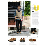 Maden Herren Vintage Wildleder Penny Loafers im Old Money Stil, braune Slipper für den Herbst, lässige Halbschuhe - flohmarkt-deutschland.shop