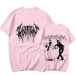 Männer Frauen Drucken T-shirt Mode Hip Hop Metall Gothic Rock T Shirt Lose Streetwear Sommer Lose Sport T Shirt Y2K Kurzarm - flohmarkt-deutschland.shop