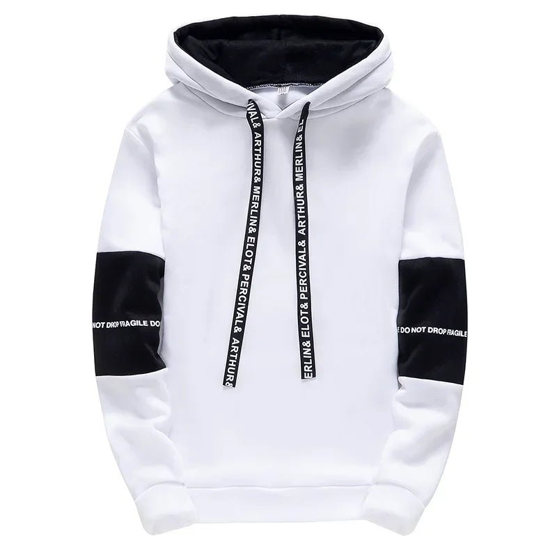 Männer Hoodies Langarm Casual Druck Mit Brief Sweatshirts Neue Frühjahr Hip Hop Pullover Sport Top Männliche Mit Kapuze Sweatshirts - flohmarkt-deutschland.shop