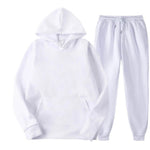 Männer Trainingsanzug 2-teilige Sets Mit Kapuze Sweatshirt + Kordelzug Hosen Männliche Hoodies Laufsport Männer Frauen Herbst Sportwear - flohmarkt-deutschland.shop