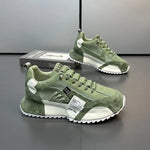 Männer Turnschuhe Plattform Casual Schuhe Trend Leder Runde Kappe Laufschuhe Im Freien Nicht-slip Schuhe Slip auf Atmungsaktive Männer schuhe - flohmarkt-deutschland.shop