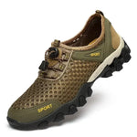 Männer Turnschuhe Sommer Waten Mesh Schuhe Bequeme Slip auf Outdoor Wanderschuhe Zapatos Hombre Casual Klettern Trekking Schuhe - flohmarkt-deutschland.shop