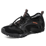 Männer Turnschuhe Sommer Waten Mesh Schuhe Bequeme Slip auf Outdoor Wanderschuhe Zapatos Hombre Casual Klettern Trekking Schuhe - flohmarkt-deutschland.shop