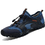Männer Turnschuhe Sommer Waten Mesh Schuhe Bequeme Slip auf Outdoor Wanderschuhe Zapatos Hombre Casual Klettern Trekking Schuhe - flohmarkt-deutschland.shop