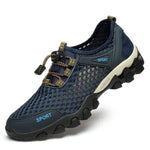 Männer Turnschuhe Sommer Waten Mesh Schuhe Bequeme Slip auf Outdoor Wanderschuhe Zapatos Hombre Casual Klettern Trekking Schuhe - flohmarkt-deutschland.shop