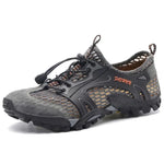 Männer Turnschuhe Sommer Waten Mesh Schuhe Bequeme Slip auf Outdoor Wanderschuhe Zapatos Hombre Casual Klettern Trekking Schuhe - flohmarkt-deutschland.shop