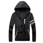 Männer Windjacke Sommer Sonnenschutz Jacke Outwear Sport Radfahren Dünne Mit Kapuze Mäntel Männer Jaqueta Masculina Marke Kleidung - flohmarkt-deutschland.shop
