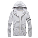 Männer Windjacke Sommer Sonnenschutz Jacke Outwear Sport Radfahren Dünne Mit Kapuze Mäntel Männer Jaqueta Masculina Marke Kleidung - flohmarkt-deutschland.shop
