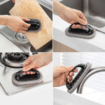 Magic Emery Schwamm Bürste - Nano-Emery Oberfläche Für Schnelle Rost- Und Schmutzentfernung Mit Ergonomischem Griff - flohmarkt-deutschland.shop