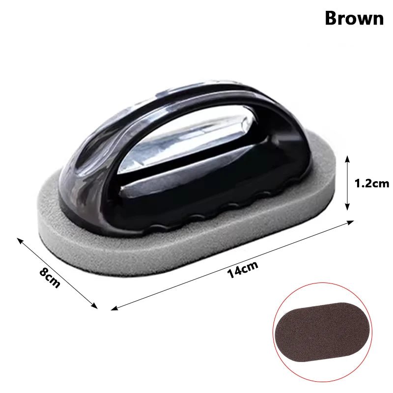 Magic Emery Schwamm Bürste - Nano-Emery Oberfläche Für Schnelle Rost- Und Schmutzentfernung Mit Ergonomischem Griff - flohmarkt-deutschland.shop