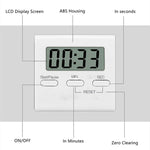 Magnetischer Küchenhelfer, digitaler Küchentimer – LCD-Kochtimer mit manuellem Countdown, mechanischer digitaler Timer zum Kochen - flohmarkt-deutschland.shop