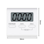 Magnetischer Küchenhelfer, digitaler Küchentimer – LCD-Kochtimer mit manuellem Countdown, mechanischer digitaler Timer zum Kochen - flohmarkt-deutschland.shop